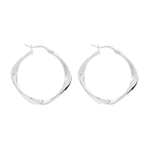 Garden of Eden hoop earrings