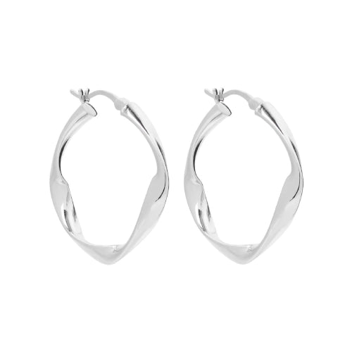 Garden of Eden hoop earrings