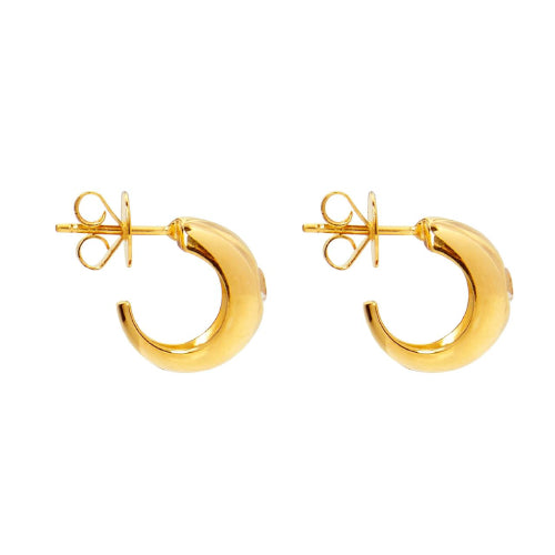 Cosmic gold earrings