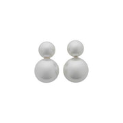 Valentina Double pearl earring