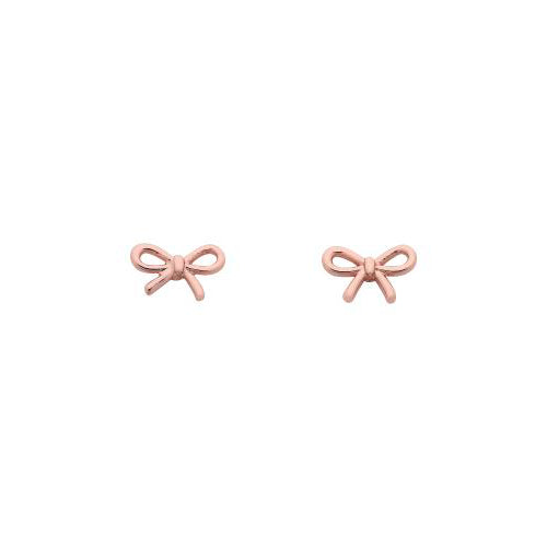 Petite Fancy Rose Gold Earring
