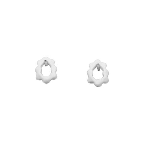 Petite Whimsy Silver Earring