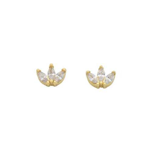 Petite Bud Gold Earring