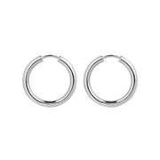 Subtle Huggie Earring - Sterling Silver