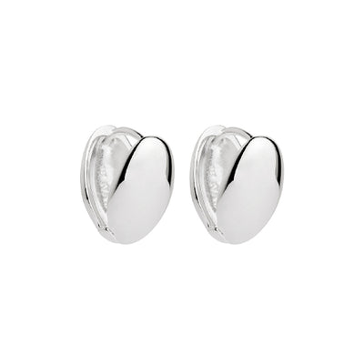 Oval Huggie earrings