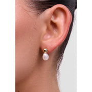 Cove Gold Pearl Earring
