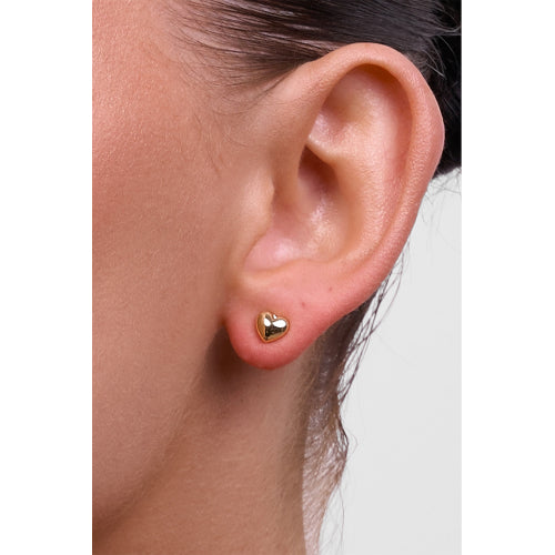 Winnie heart earrings