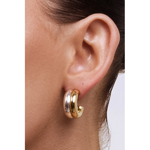 Miranda Two Tone Earring