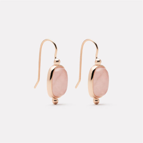 Fleur Rose Quartz Earring