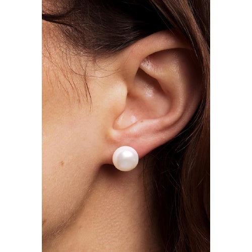 Bea Gold Pearl Stud
