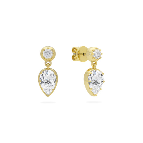 Luxe Hillie Gold Earring