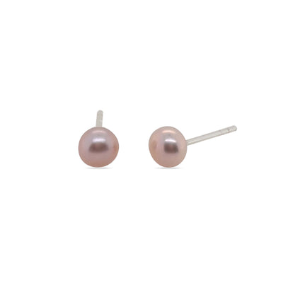 Pink Freshwater pearl earrings