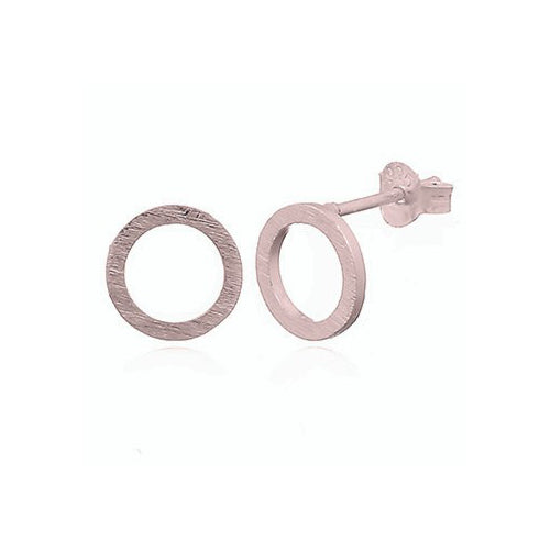 Sterling Silver open circle earring
