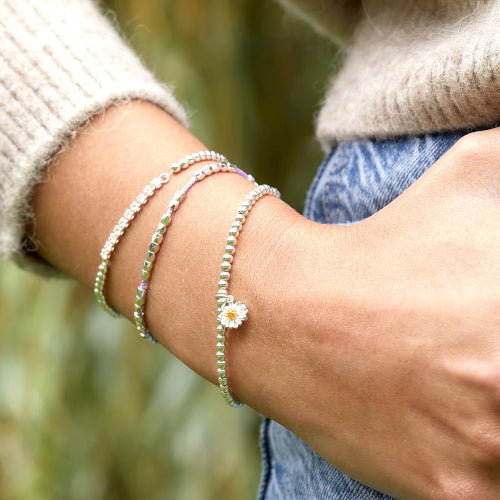 Sienna Wildflower Charm Bracelet
