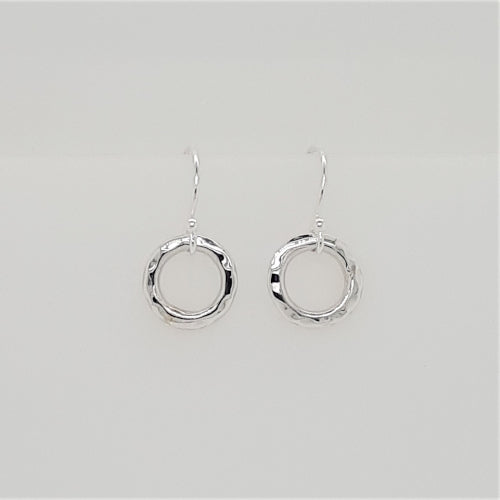 Sterling silver drop earrings