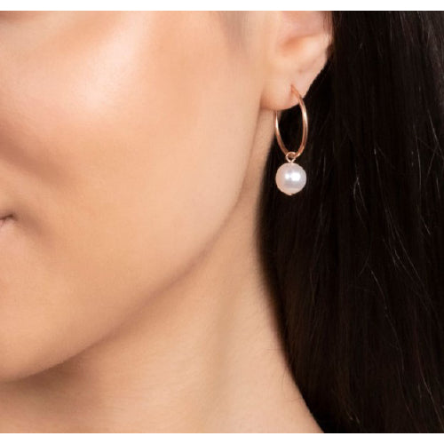 Pearl hoops