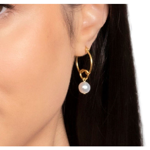 Pearl hoops