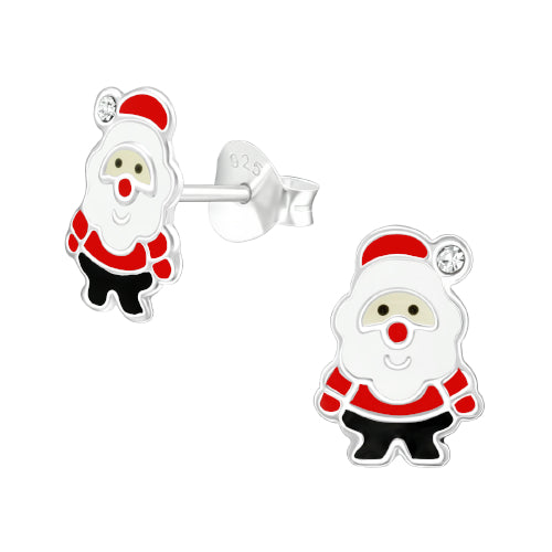 Sterling silver xmas earrings