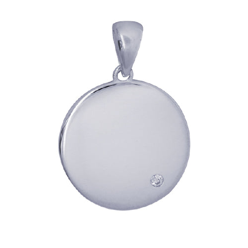 18mm Cz Round Engraving Shape