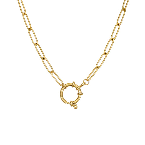 Oblong Link 47cm Necklace