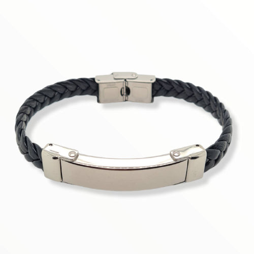 Stainless steel mens bracelet
