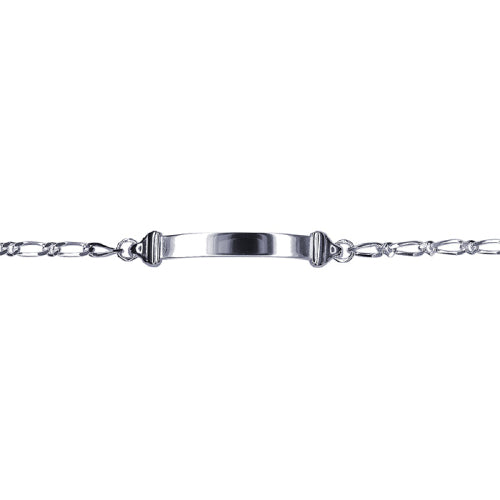 Sterling silver ID bracelet