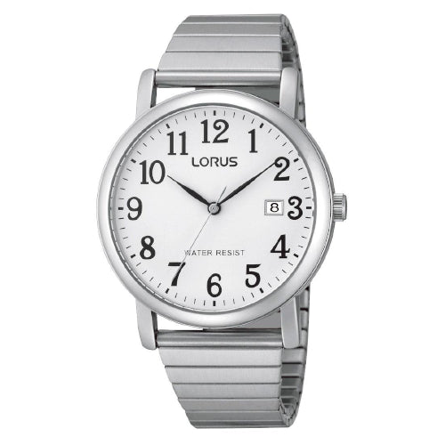 Gents Lorus stretch band watch