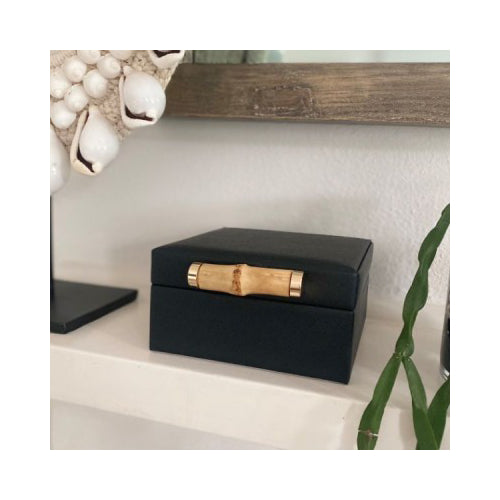 Grace small black jewel box