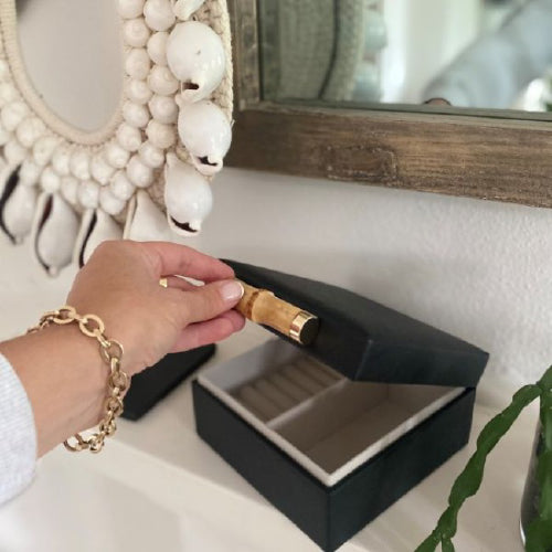 Grace small black jewel box