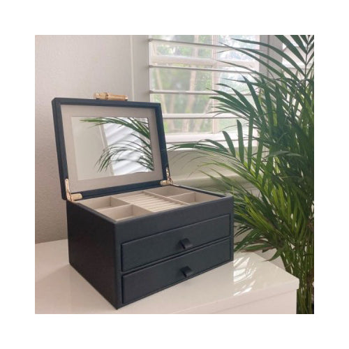 Grace leatherette jewel box