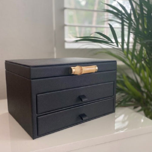 Grace leatherette jewel box