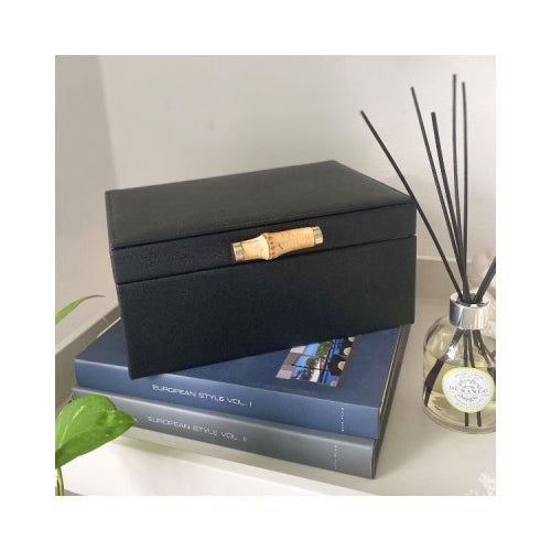 Grace leatherette jewel box