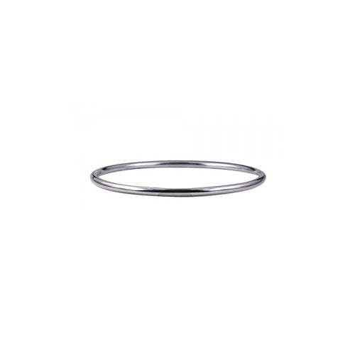Sterling Silver Solid Bangle