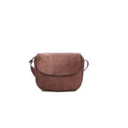 Maggie Brown Leather Handbag