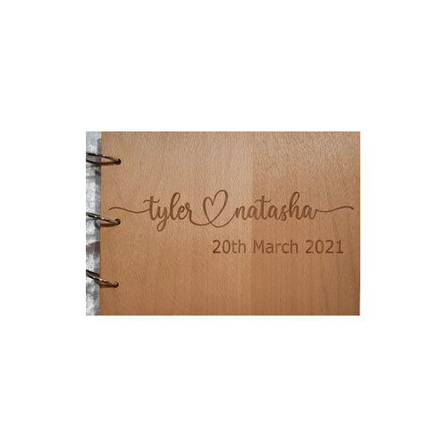 Engraved Guest book