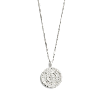 Hamsa Protection Coin necklace