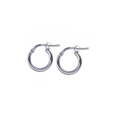 Sterling silver hoops