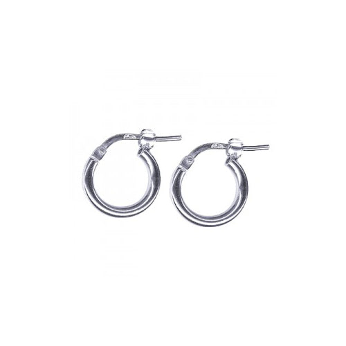 Sterling silver hoops