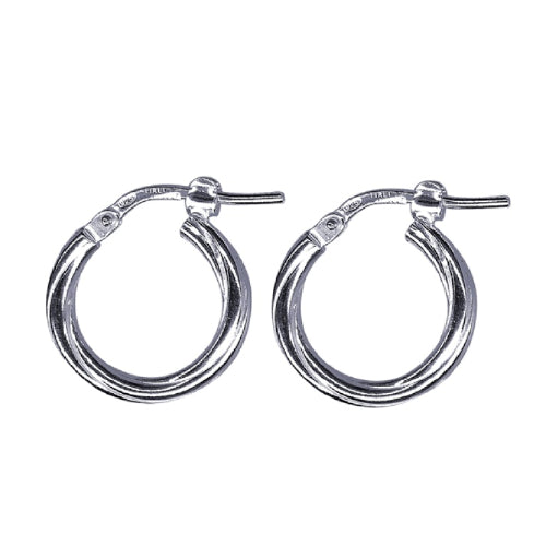 Italian Twist Hoops 10mm