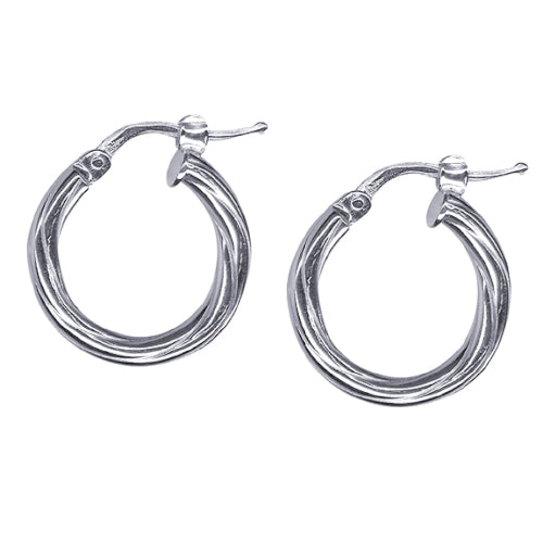 Italian Twist Hoops