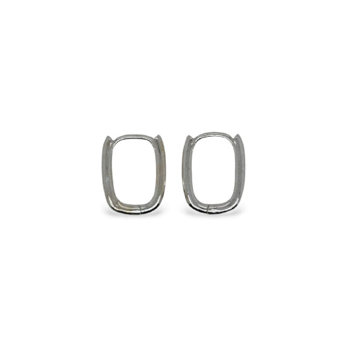 Sterling silver huggies