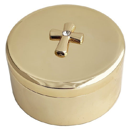 Round Box w/ Cross