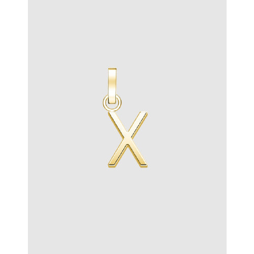 Rosefield gold initial charm