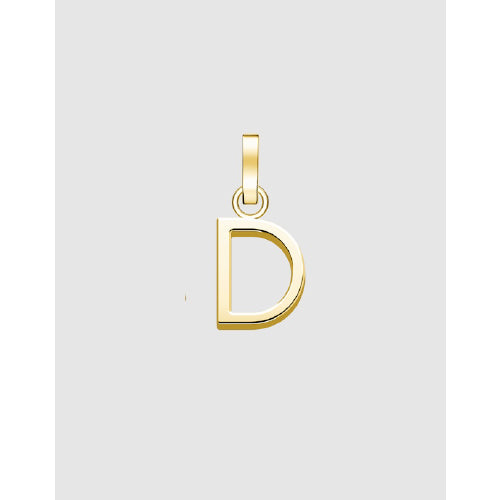 Rosefield gold initial charm