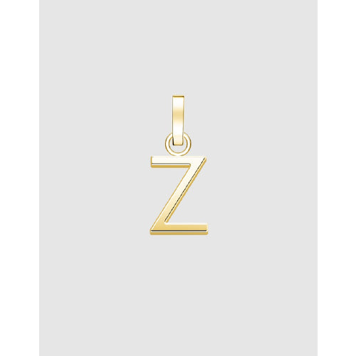 Rosefield gold initial charm