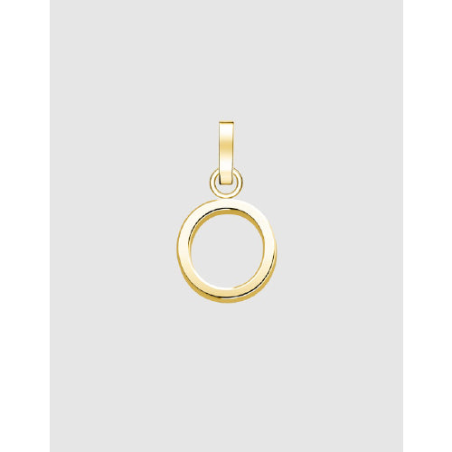Rosefield gold initial charm
