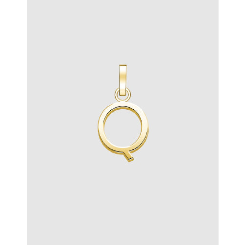 Rosefield gold initial charm