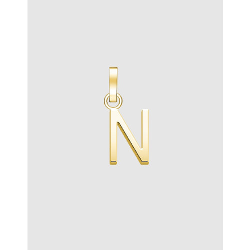 Rosefield gold initial charm