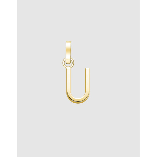Rosefield gold initial charm
