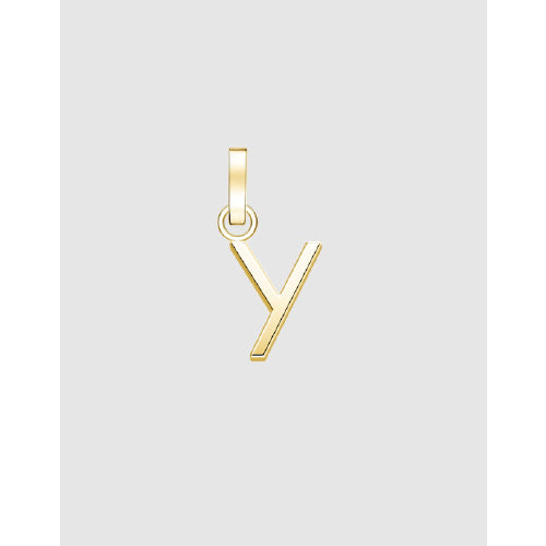 Rosefield gold initial charm